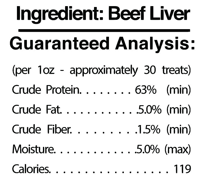 BEST SELLER! Lick You Silly Grab N Go treats- Freeze Dried Beef treats packed into 6- 1oz pouches (6 oz.) – All-Natural USDA Inspected Freeze Dried Beef – Gluten, Grain & Wheat Free – -